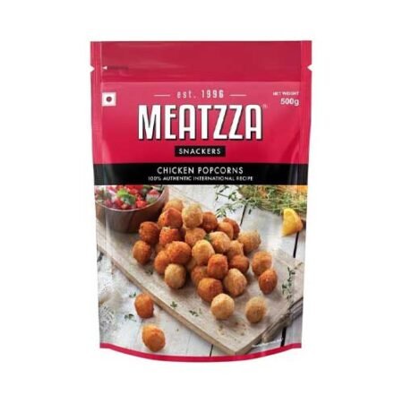 Meatzza Chicken Popcorn, 1 kg Value Pack