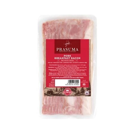Prasuma Pork Bacon, 1 Kg Pack (Frozen)