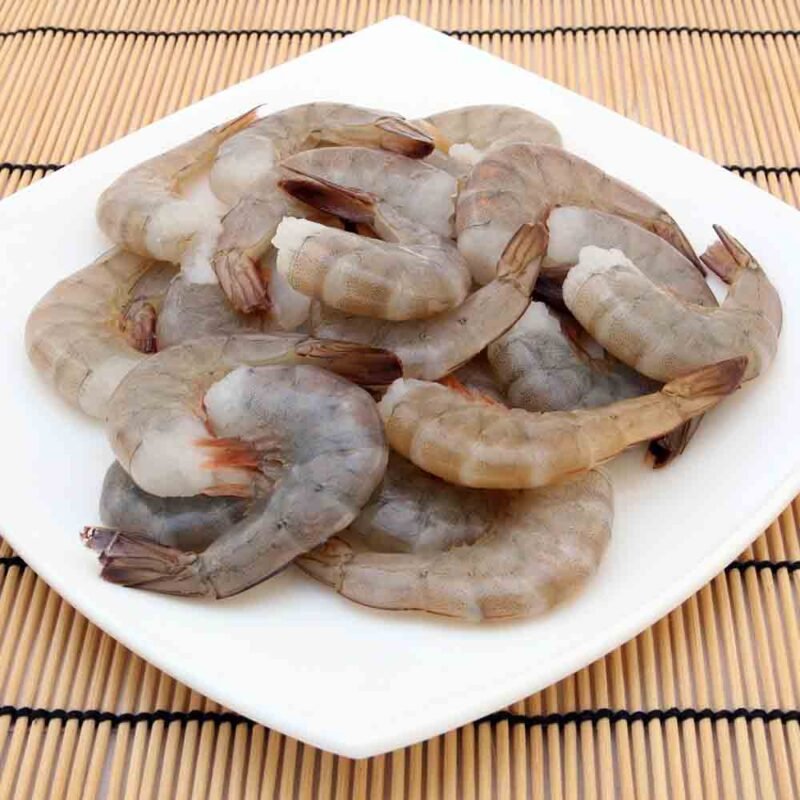 Frozen Extra Large Prawns, 26/30 Size (Peeled, Cleaned)