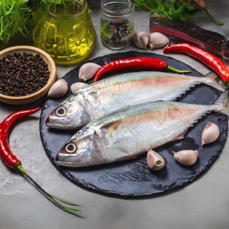Mackerel Whole Fish (Large 2-3 Pieces Per Kg, Frozen)