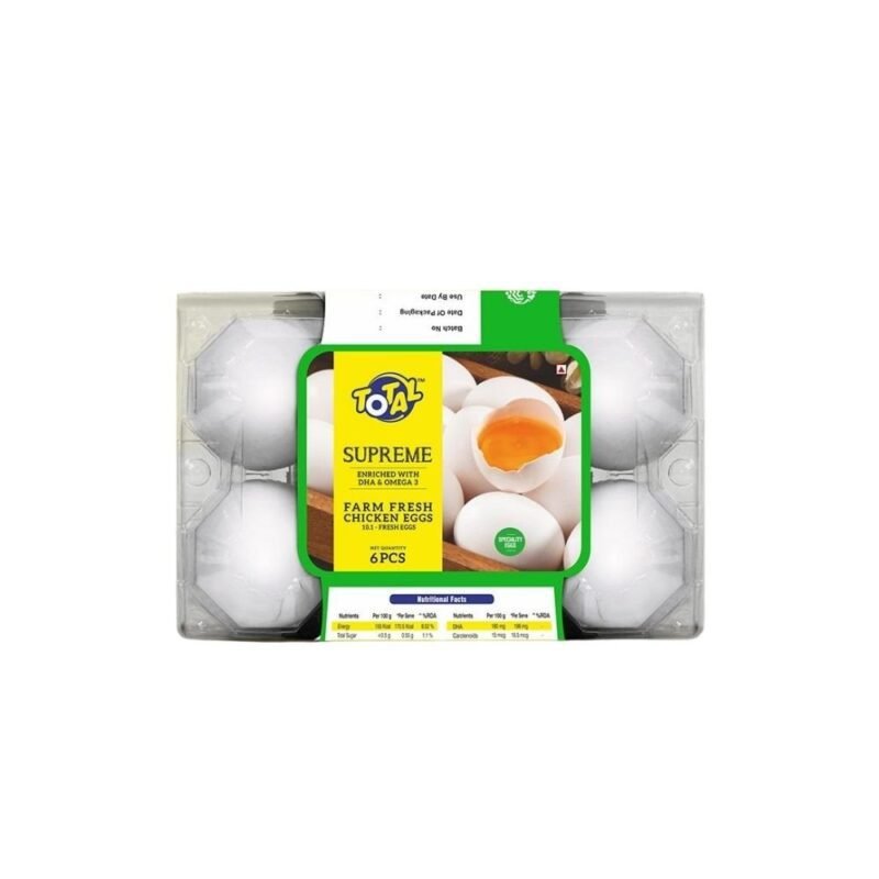 Total Supreme Eggs (6 Pcs), Speciality Eggs