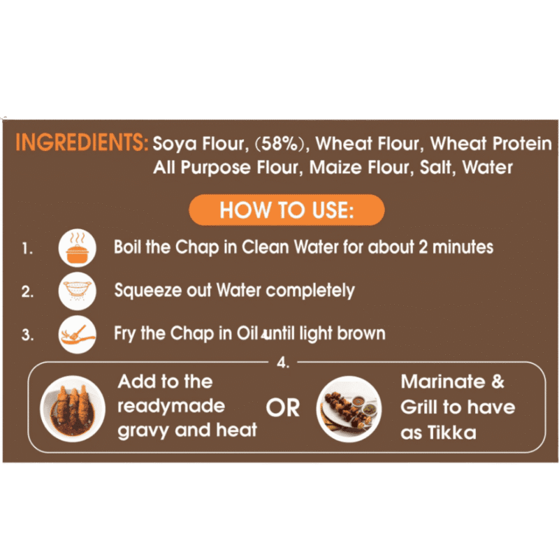 Soya Chap, 450 g - Image 4